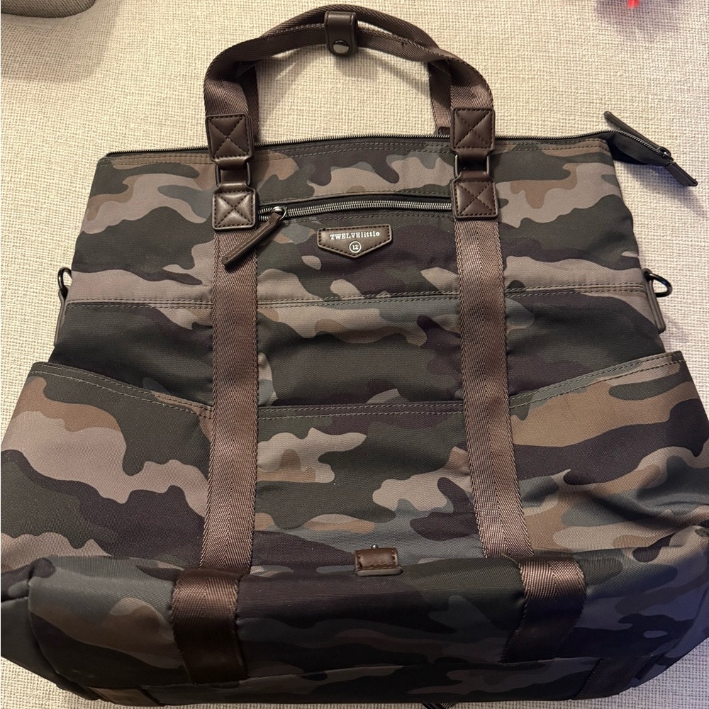 TWELVE Little Camouflage backpack